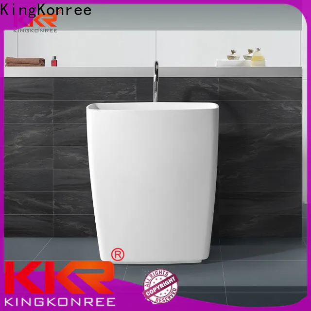 KingKonree stable floor standing basin supplier for hotel
