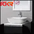 KingKonree durable above counter sink bowl design for room