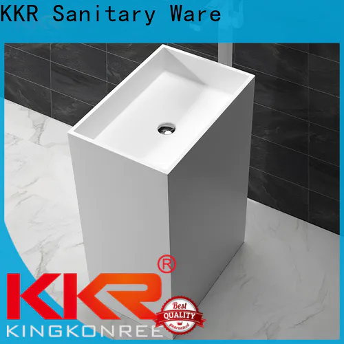 acrylic freestanding basin sinkfree standing wash hand basins customized for hotel