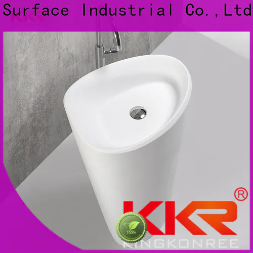 KingKonree durable freestanding basin sinkfree standing wash hand basins manufacturer for motel