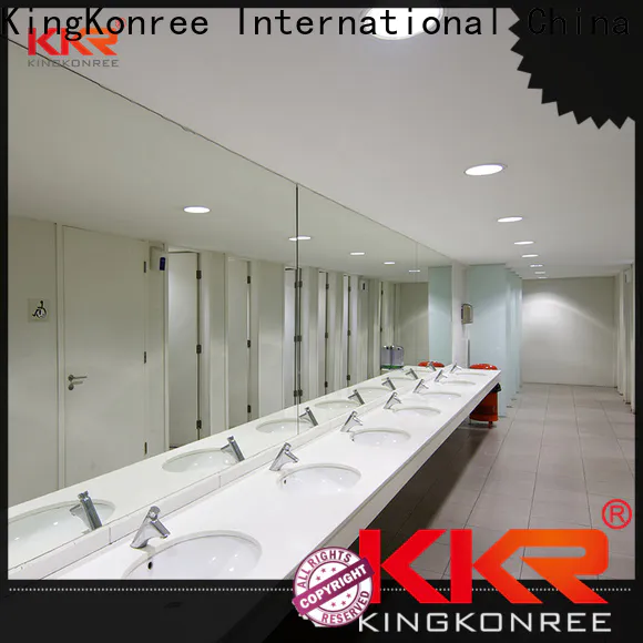 KingKonree quartz bathroom vanity tops factory for bathroom