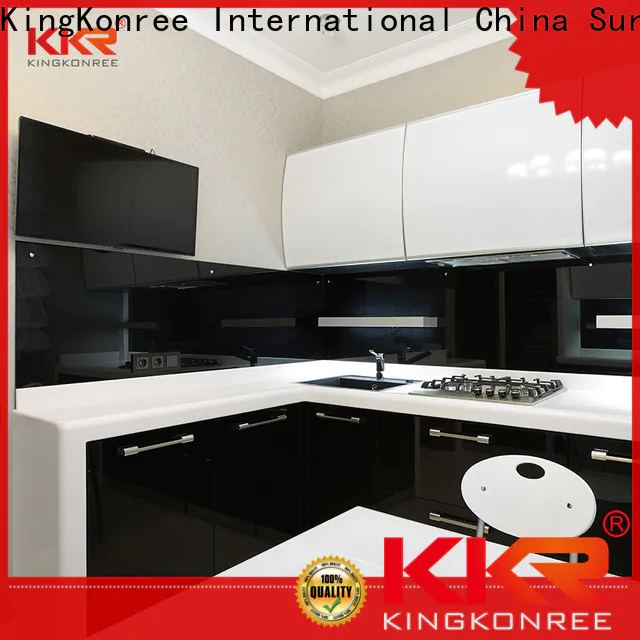 KingKonree countertops cheapest solid surface worktops manufacturer for restaurant