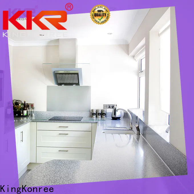 KingKonree solid oak bathroom worktop supplier for hotel