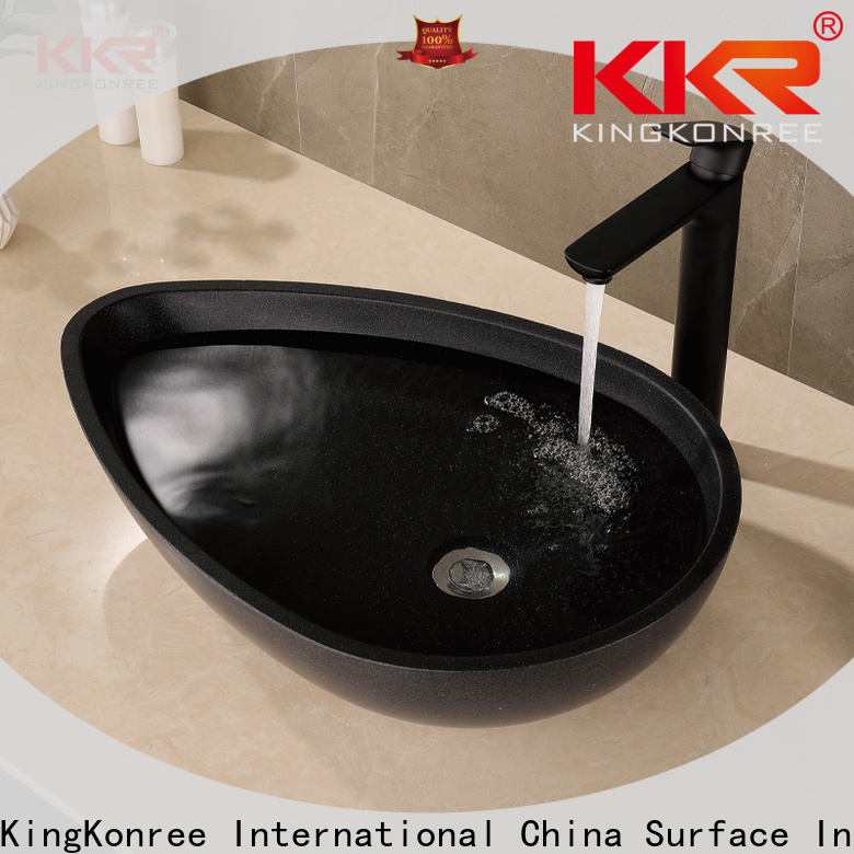 KingKonree sanitary ware round above counter basin cheap sample for home