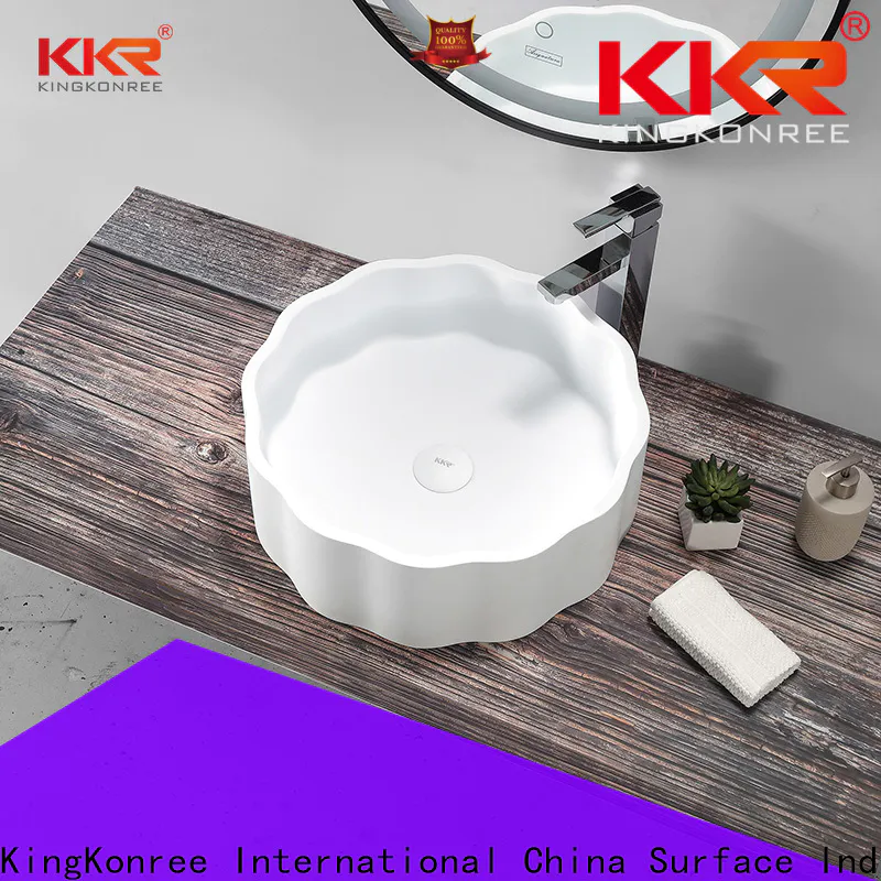 KingKonree marble bathroom countertops and sinks supplier for restaurant