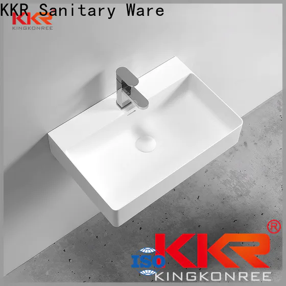 KingKonree smooth no hole wall mount sink manufacturer for bathroom