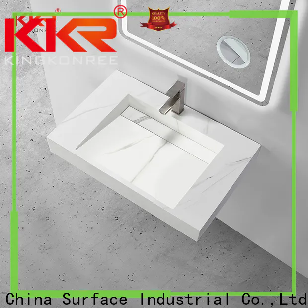 KingKonree wall mount bath sink manufacturer for home