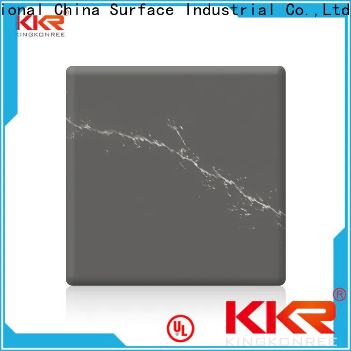 durable solid surface countertop sheets customized for home