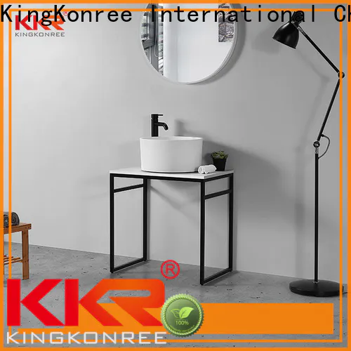 durable small above counter bathroom sinks supplier for hotel