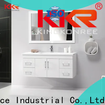 KingKonree sturdy vanity cabinet with sink manufacturer for hotel