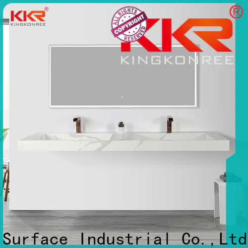 KingKonree mounted 20 inch wall mount sink supplier for bathroom