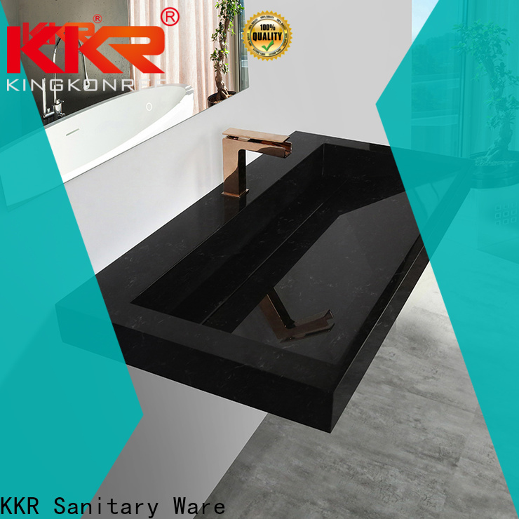 KingKonree made 24 wall mount sink manufacturer for hotel