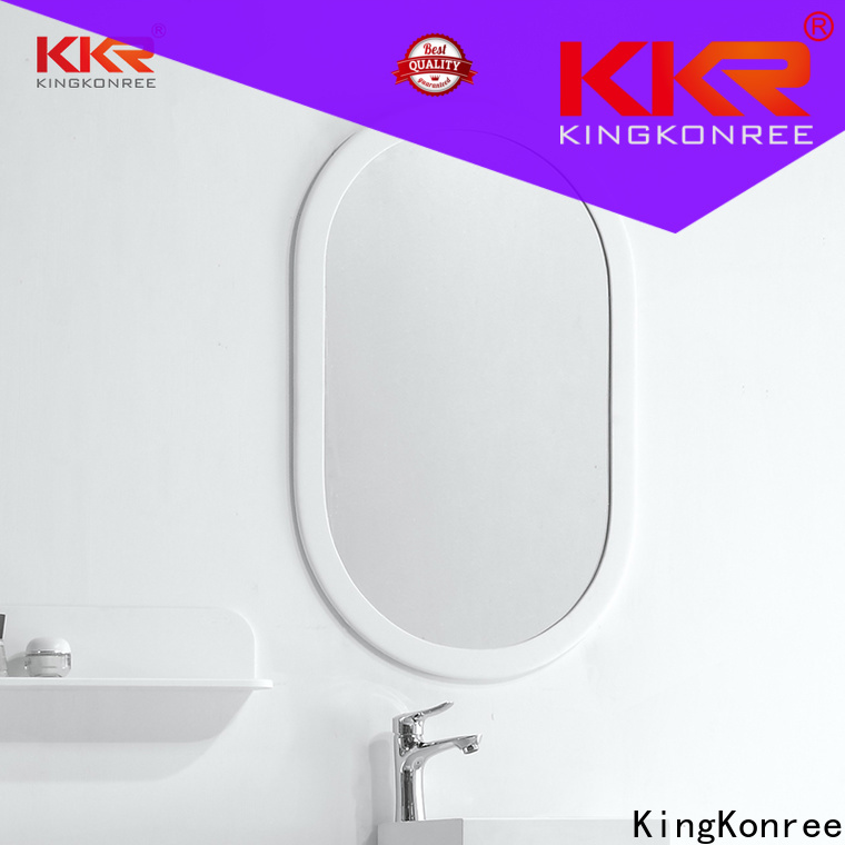 KingKonree bathroom led mirror customized design for hotel