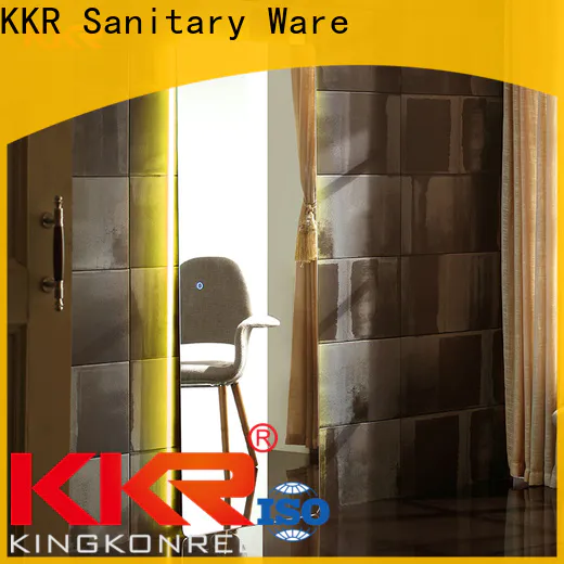 KingKonree artificial wall mounted mirror supplier for bathroom