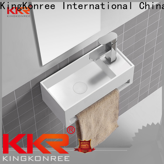 KingKonree modern wall mount sink supplier for toilet