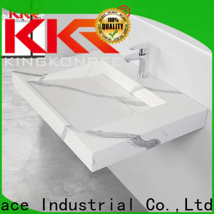 KingKonree concrete wall mount sink manufacturer for hotel