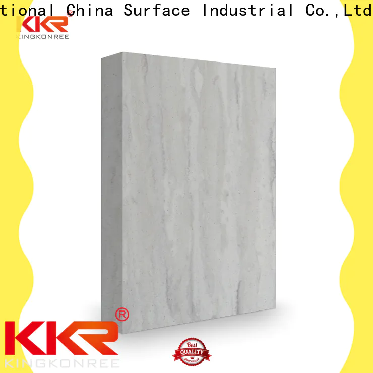 KingKonree solid surface sheet suppliers from China for room
