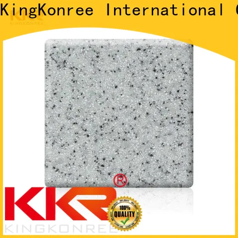 KingKonree gray solid surface cost per square foot design for room