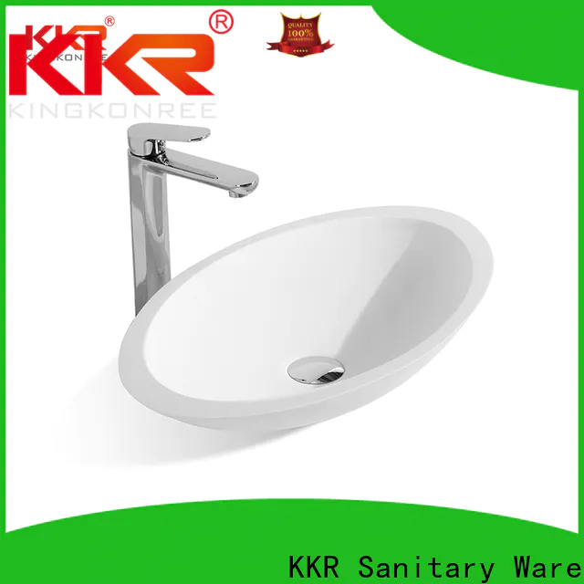 sanitary ware above counter bath sinks manufacturer for restaurant
