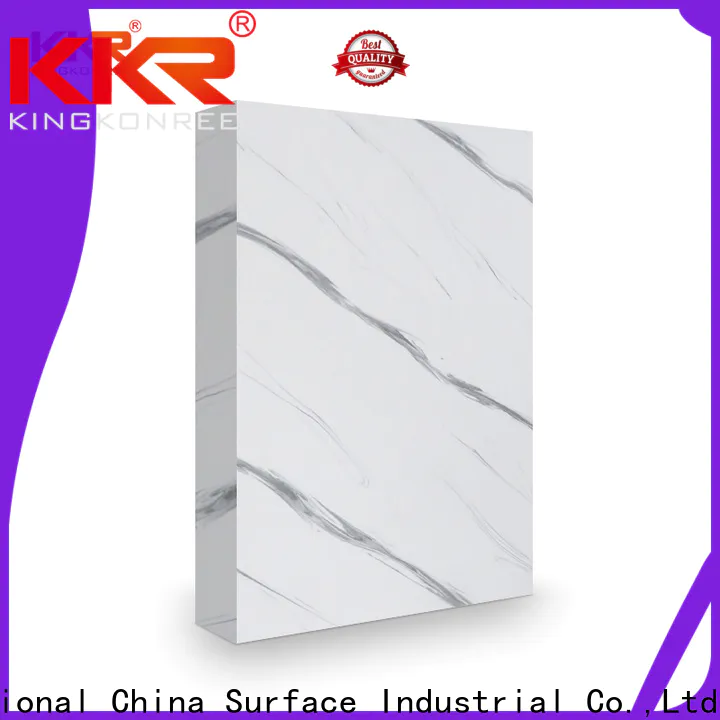 KingKonree solid surface sheet suppliers directly sale for indoors