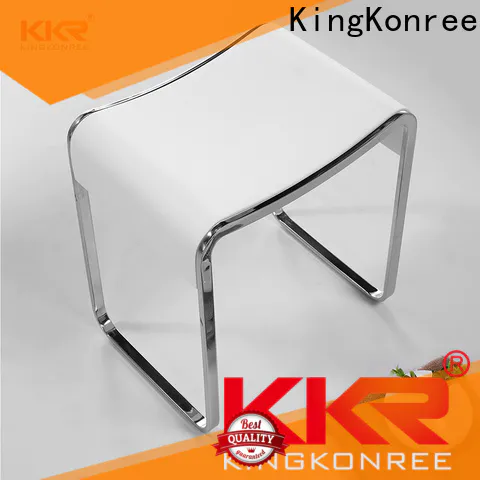 KingKonree compact shower stool design for hotel