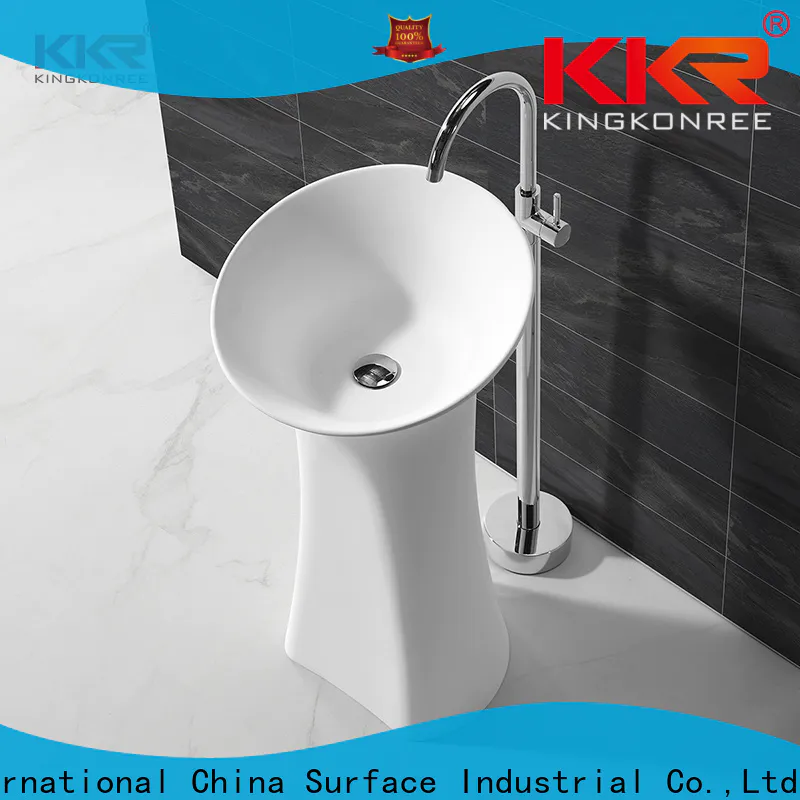 KingKonree bathroom free standing basins customized for bathroom