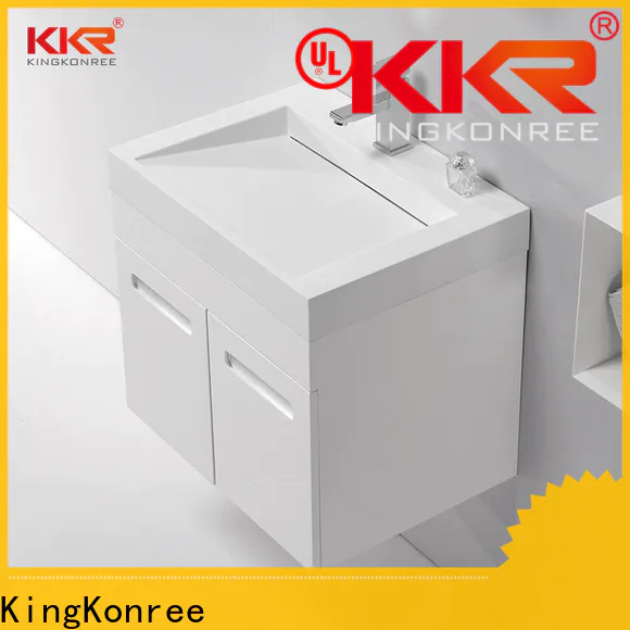 KingKonree basin with cabinet price supplier for hotel