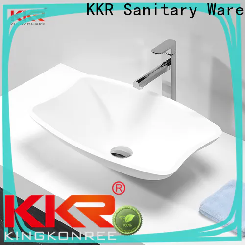 KingKonree sanitary ware table top wash basin at discount for room