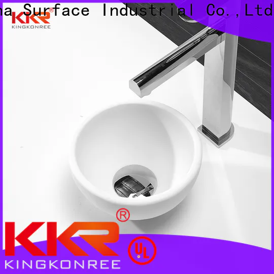 approved above counter lavatory sink supplier for hotel