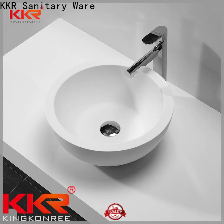 KingKonree approved morning above counter sink customized for room