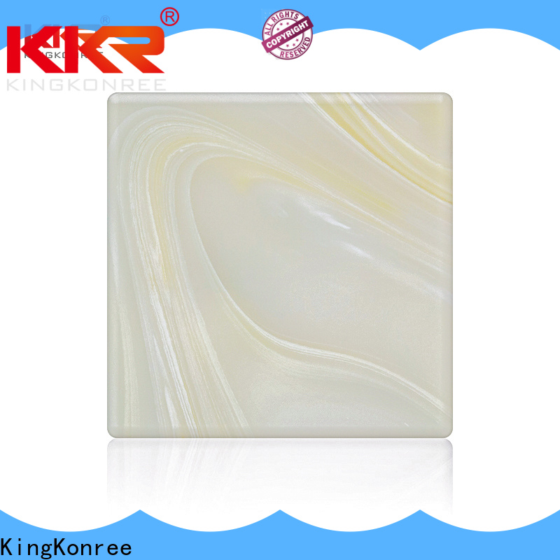 yellow artificial translucent stone custom for hotel