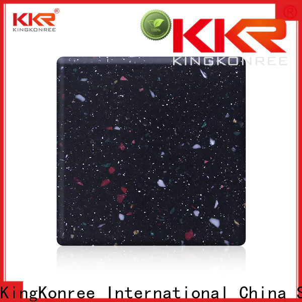 KingKonree hot selling acrylic solid surface price supplier for hotel