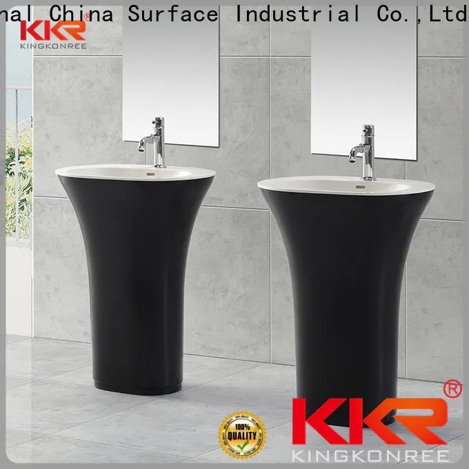 KingKonree Italian freestanding vanity basins design for hotel