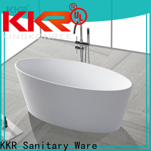KingKonree stone bathtub at discount for bathroom