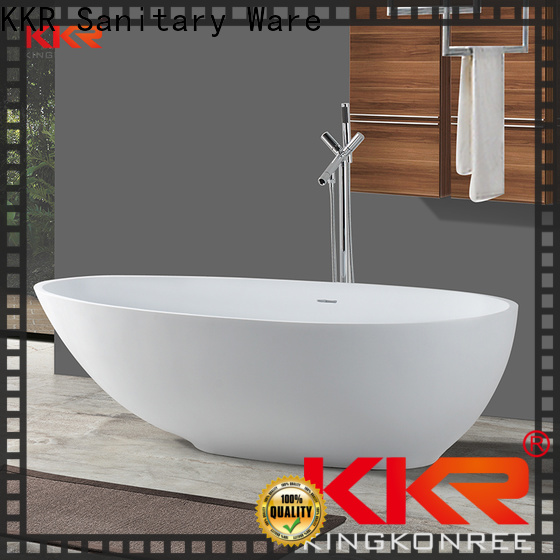 KingKonree stand alone acrylic bathtubs OEM for shower room