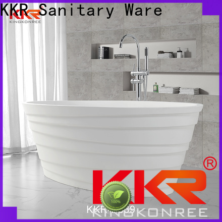 KingKonree finish stand alone bathtubs for sale at discount for shower room