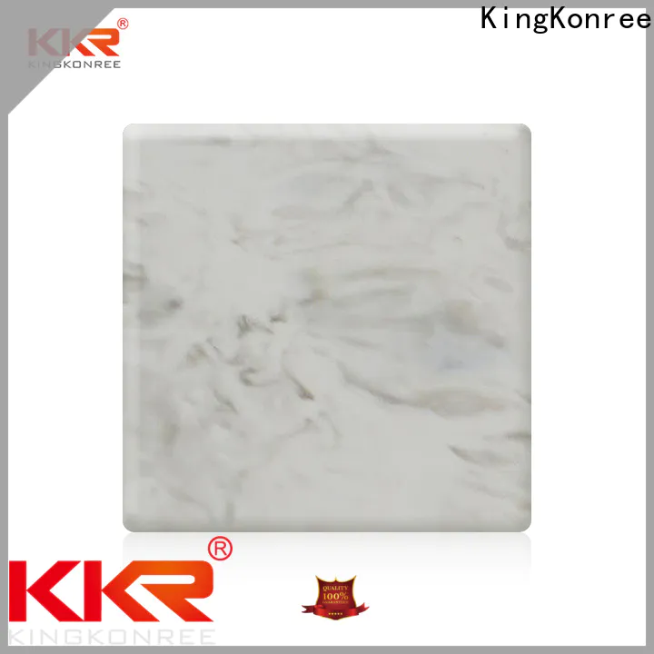 KingKonree acrylic solid surface sheet directly sale for hotel