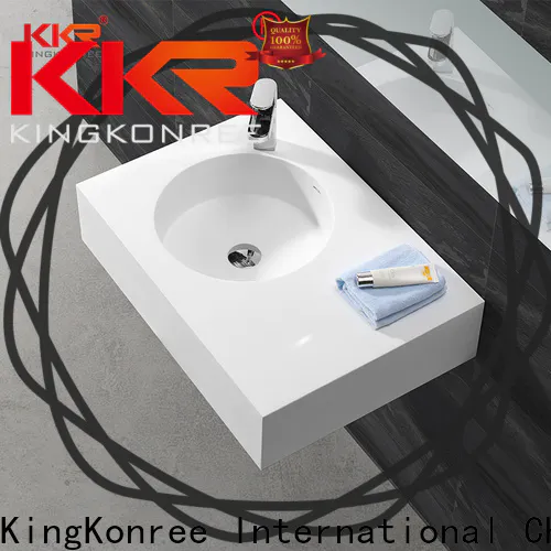 KingKonree wall hung washbasin sink for home
