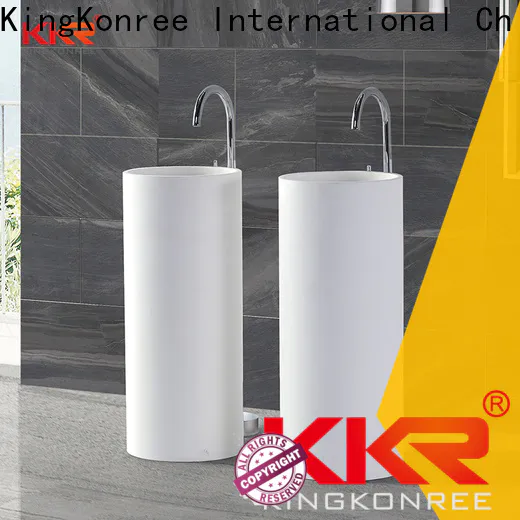 KingKonree rectangle basin stands for bathrooms factory price for motel