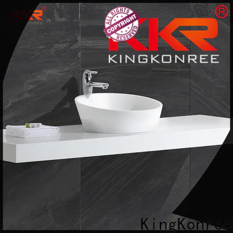 KingKonree bathroom vanity above counter basin design for hotel