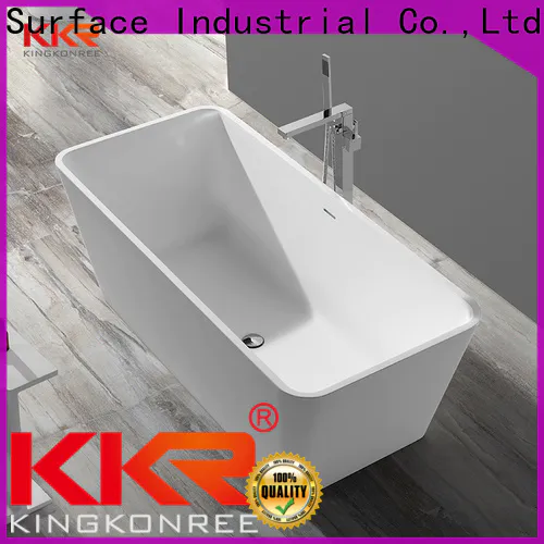 KingKonree freestanding acrylic soaking tubs supplier for shower room