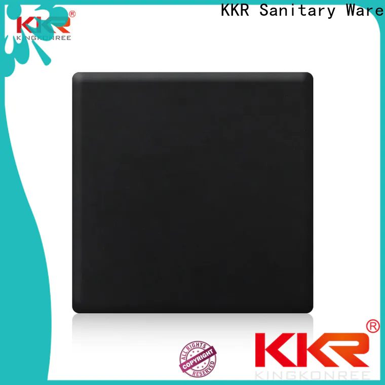KingKonree yellow solid surface countertops online manufacturer for restaurant