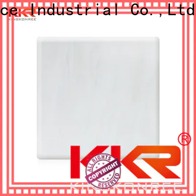 KingKonree solid surface sheets prices from China for hotel