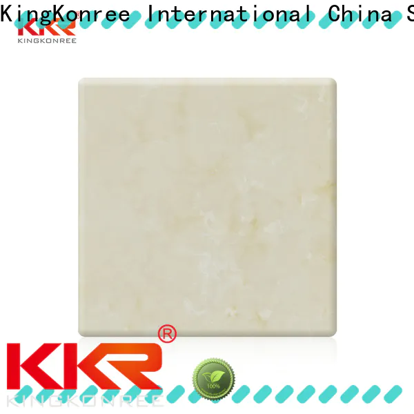 KingKonree acrylic solid surface sheet directly sale for indoors