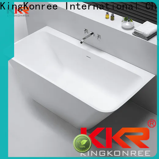 KingKonree on-sale solid surface freestanding tubs supplier for hotel