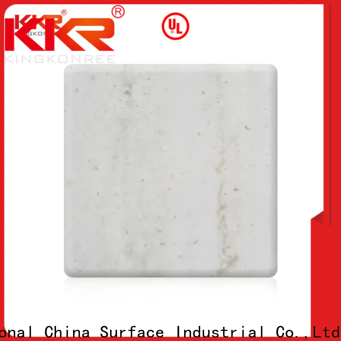 KingKonree modified solid acrylic sheet from China for room