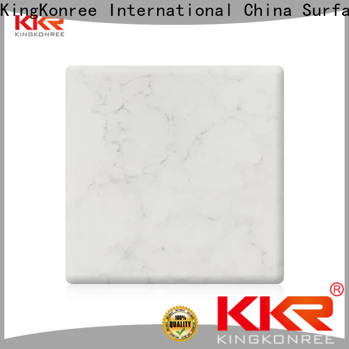 KingKonree discount solid surface sheets from China for indoors