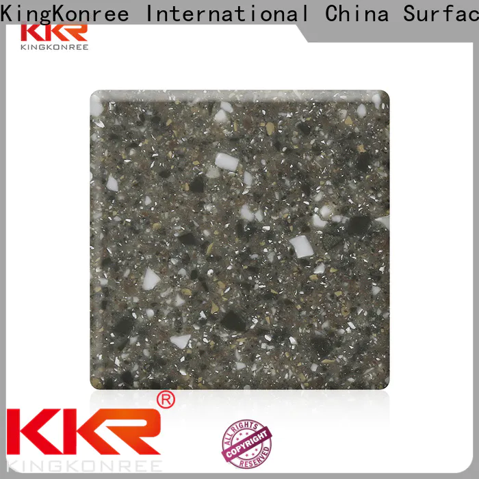 KingKonree 8ft solid surface countertops online manufacturer for restaurant