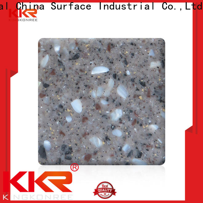 KingKonree acrylic stone sheet supplier for home