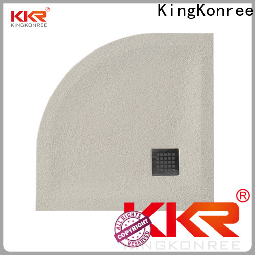 KingKonree solid surface 700x1000 shower tray at -discount for motel